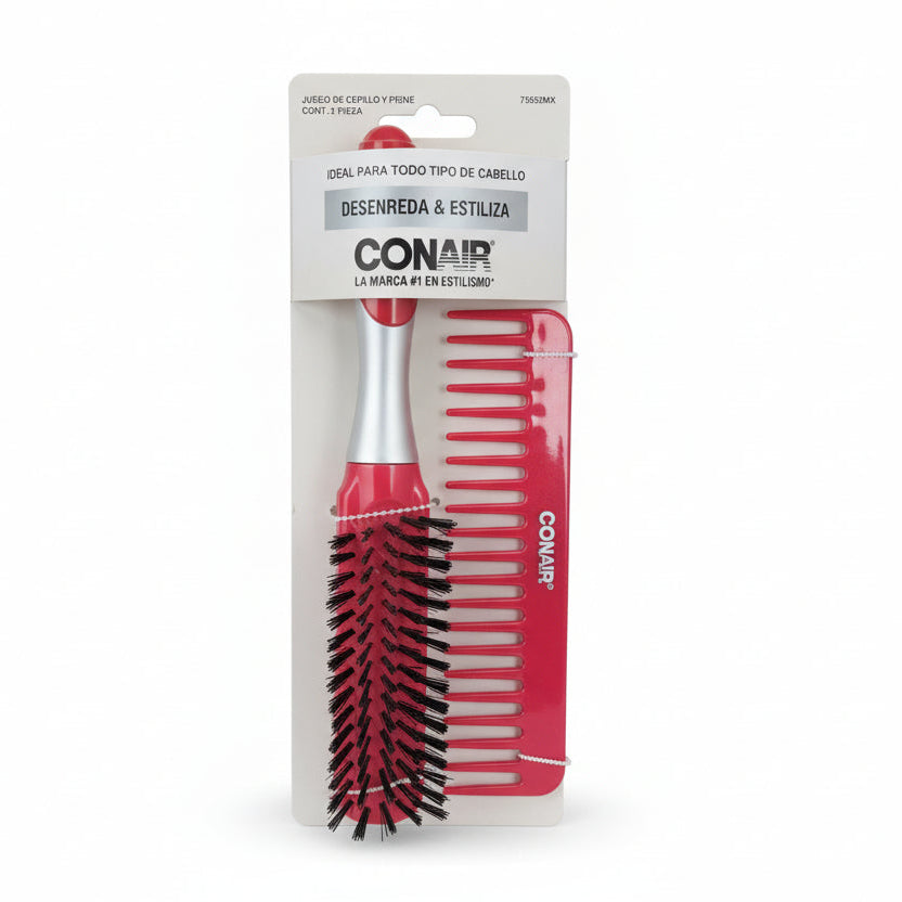 AH GiftShop Juego Cepillo Peine Conair