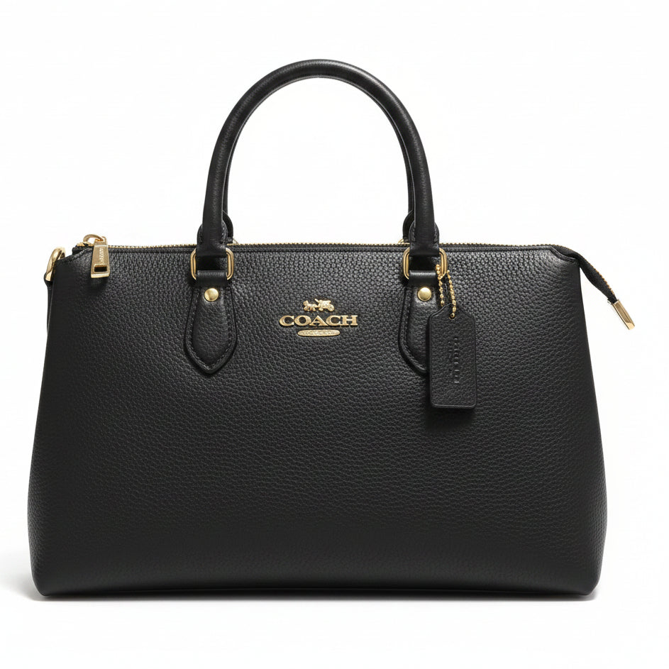 CBM COACH Bolsa Negra Mano