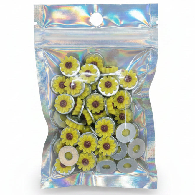 ElClosetDeAnny Set 50 Girasoles Arandelas