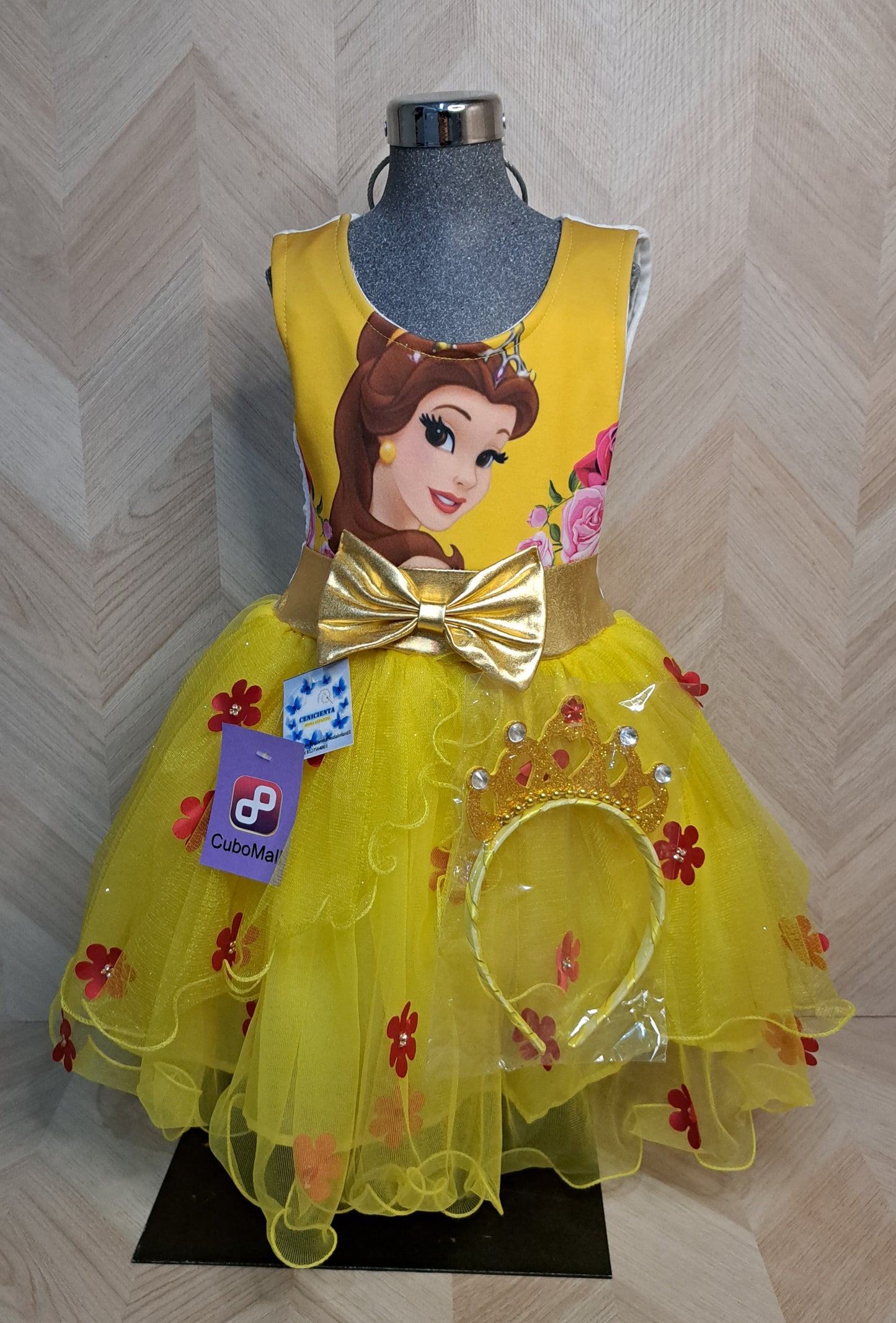 Cenicienta Moda Infantil Vestidos Perzonalizados