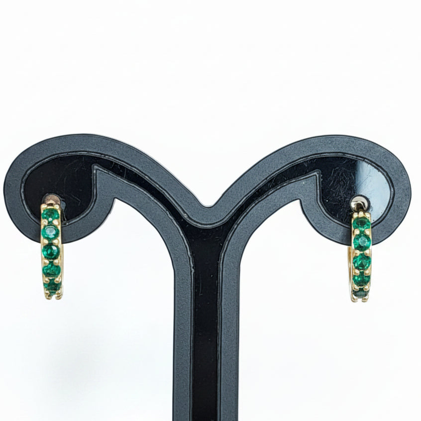 Joyeria Oro Laminado Par Aretes Oro Laminado
