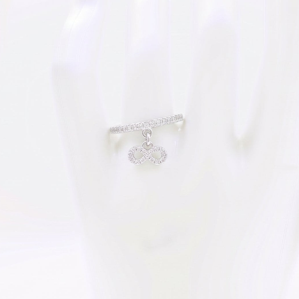 Nomada Joyeria Anillo Infinito Colgante