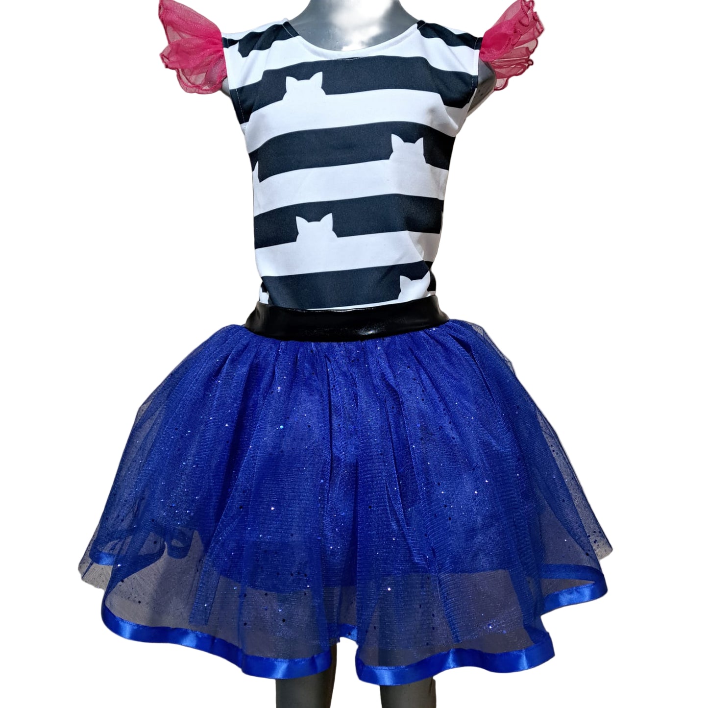 NVI Vestido Gaby Azul Blanco