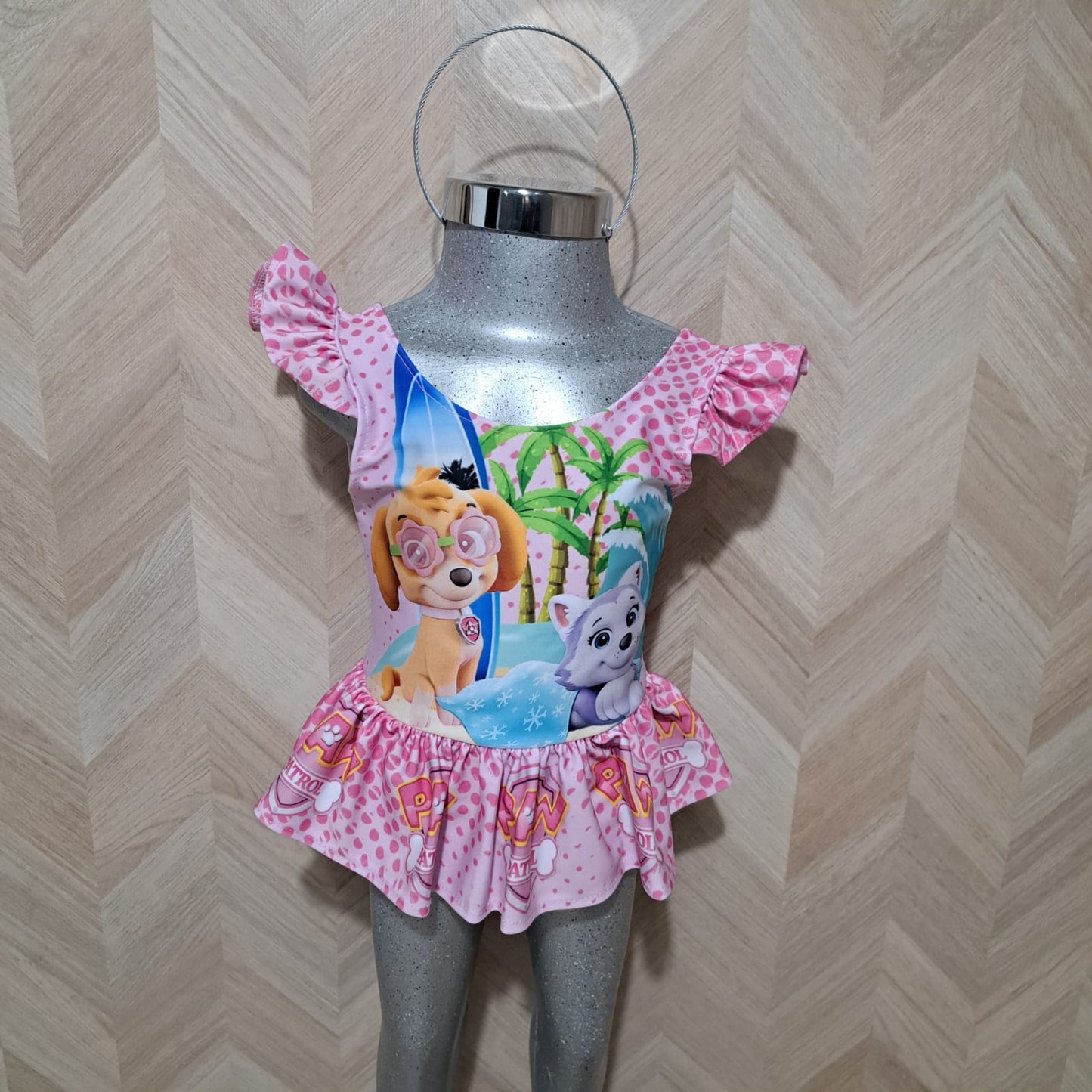 Cenicienta Traje Bano Paw Patrol