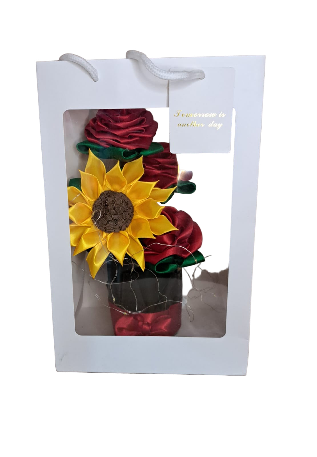 Rosas Eternas Romi Arreglo Floral En Bolsa