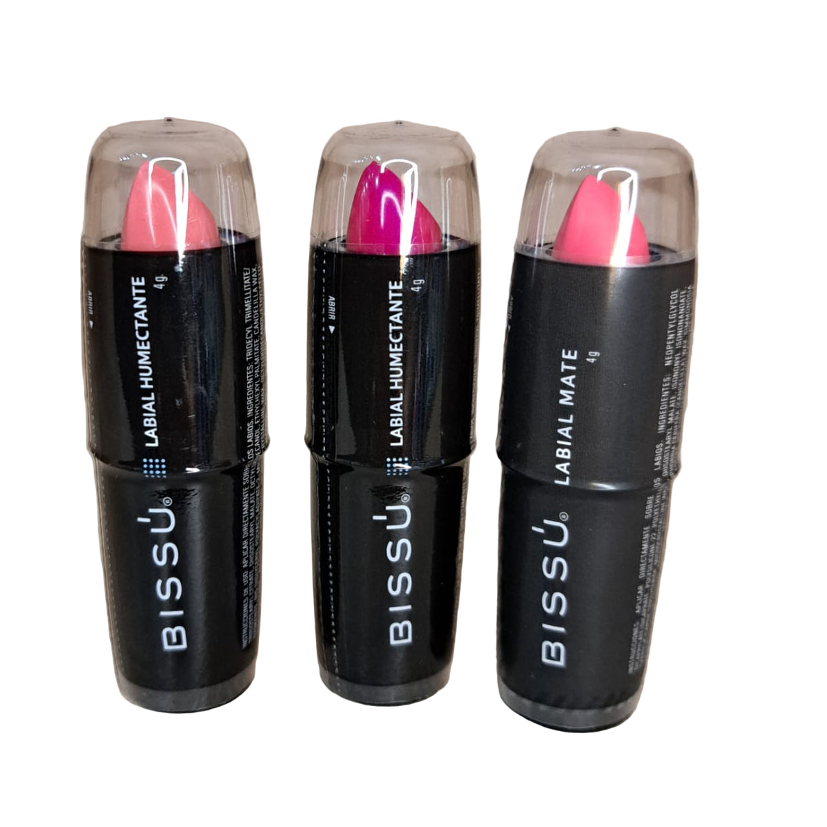 Maquillaje Bissu Labiales Mate Diferente Colores