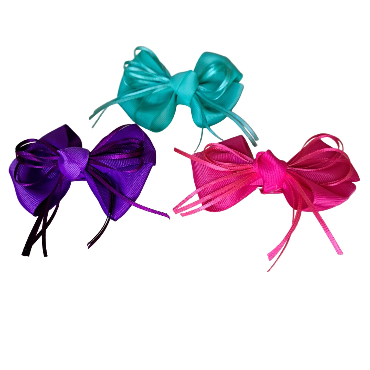 Moños Organza Diferentes Colores