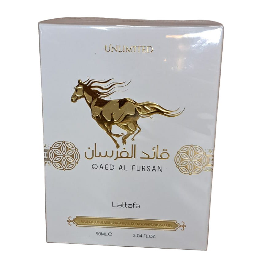 Perfume Caja Pandora Qaed Al Fursan Unlimited