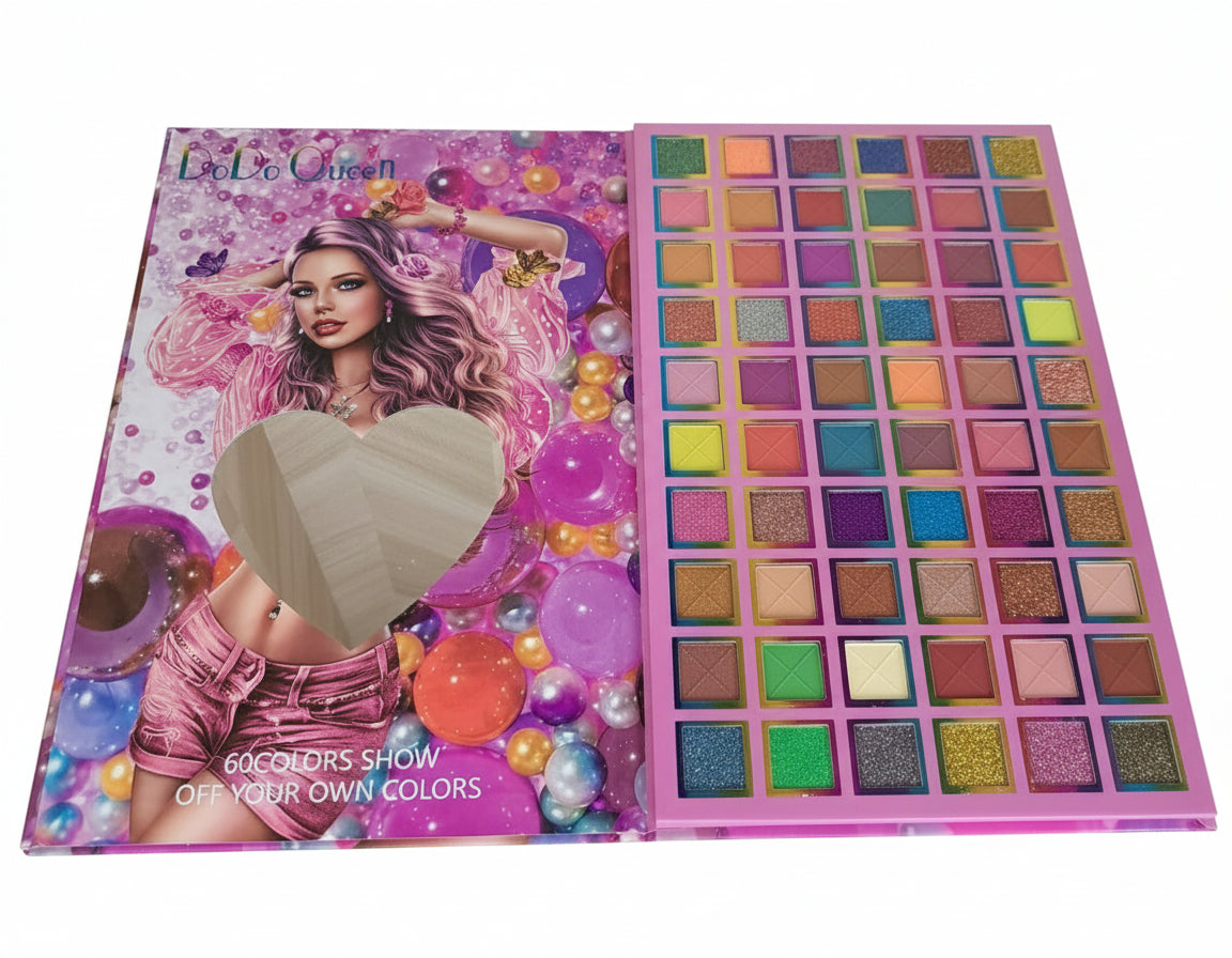 Paletas DoDo Queen 60Colores Ojos