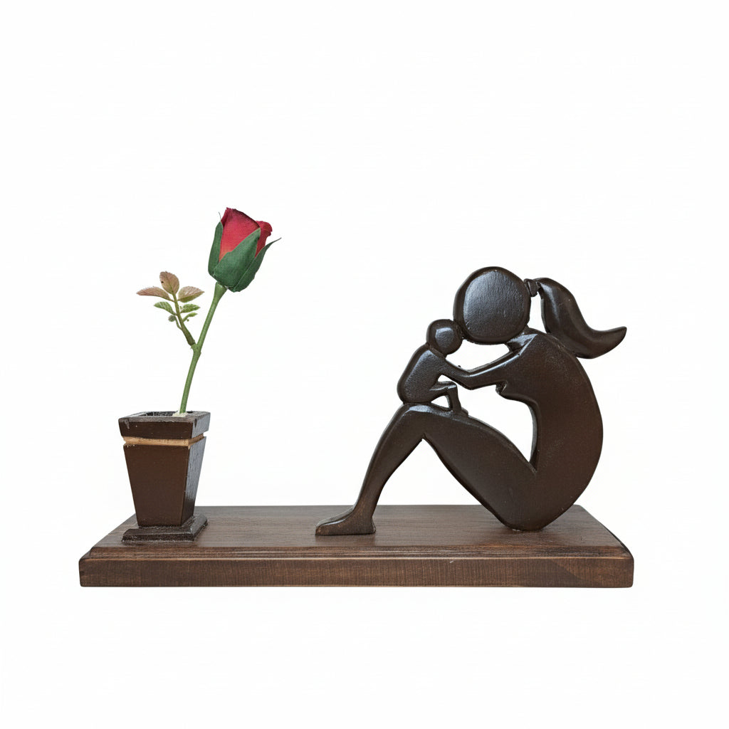 Arte Osuna Repisa Mamá Bebe Sentado