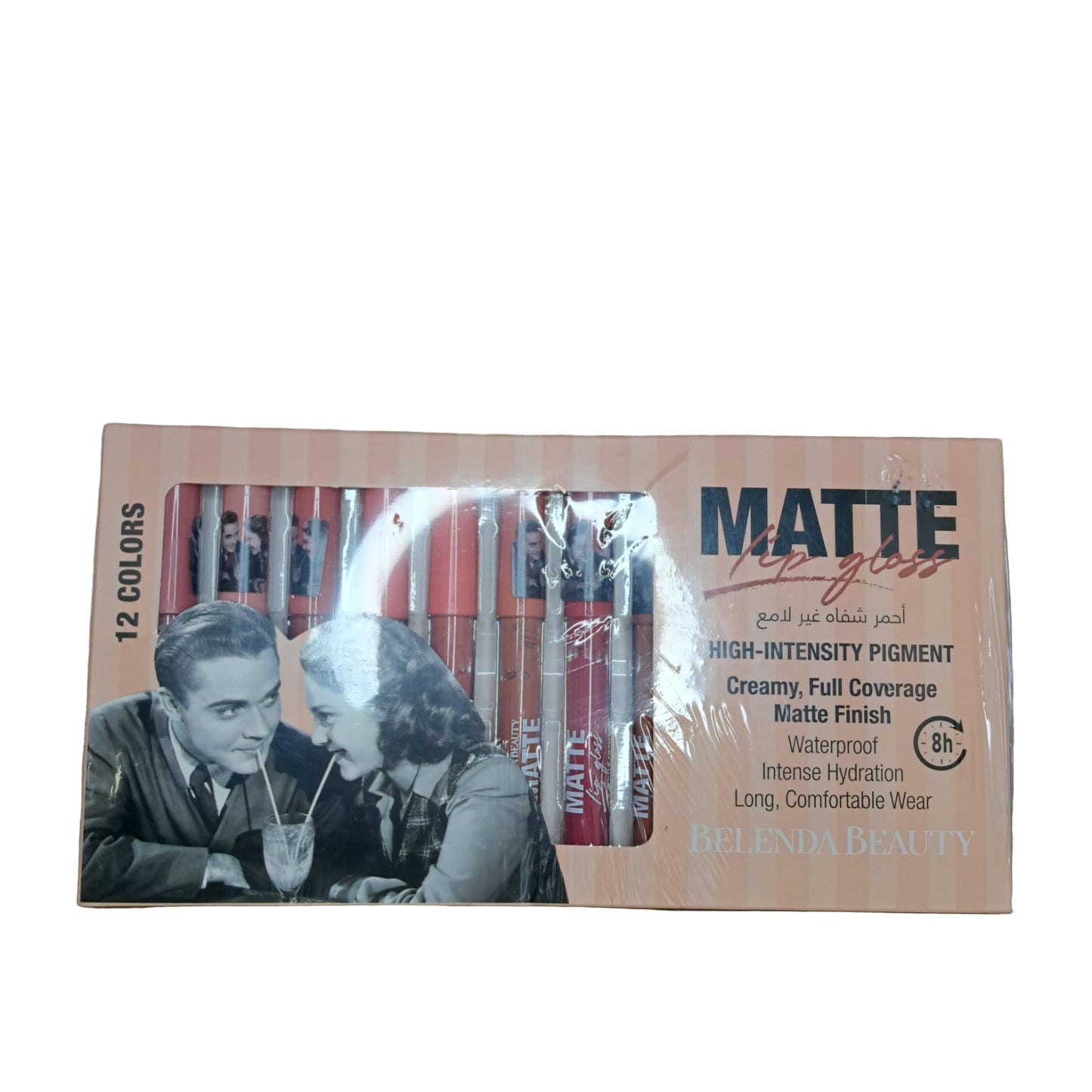 AH GiftShop Lip Gloss Matte 12 Piezas