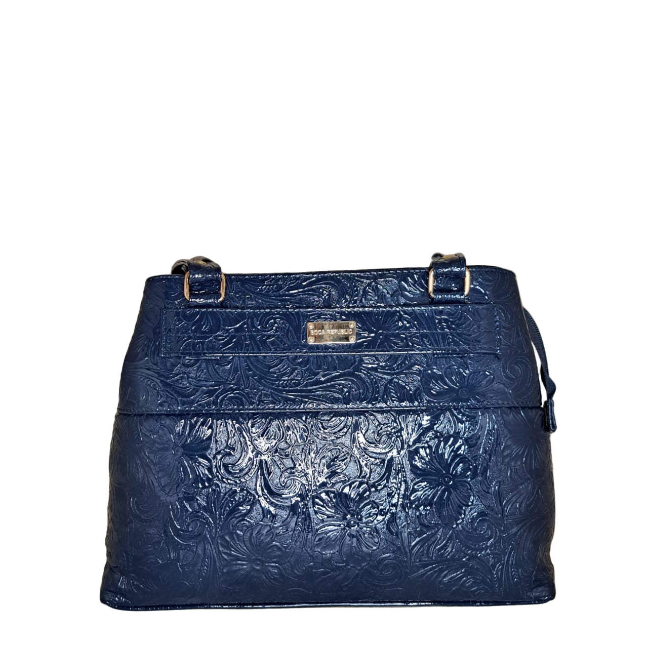 CBM Bolsa Hombro Piel Charol Grande