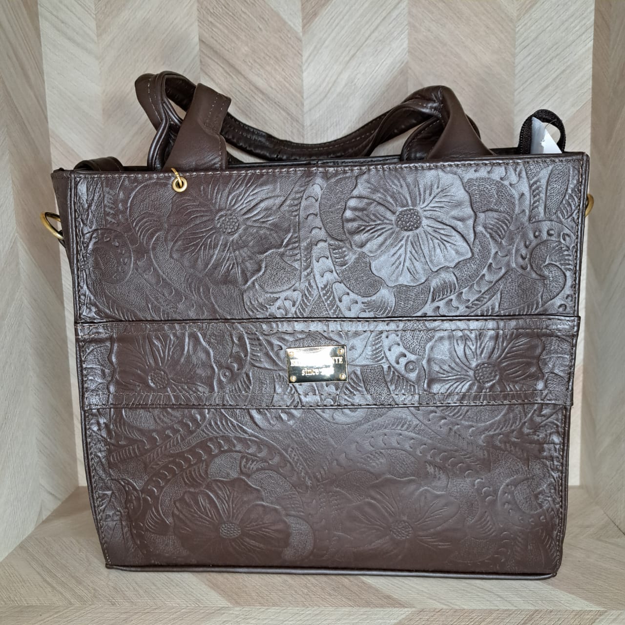 CBM Bolsa Hombro Piel Belo Horizontal Grande