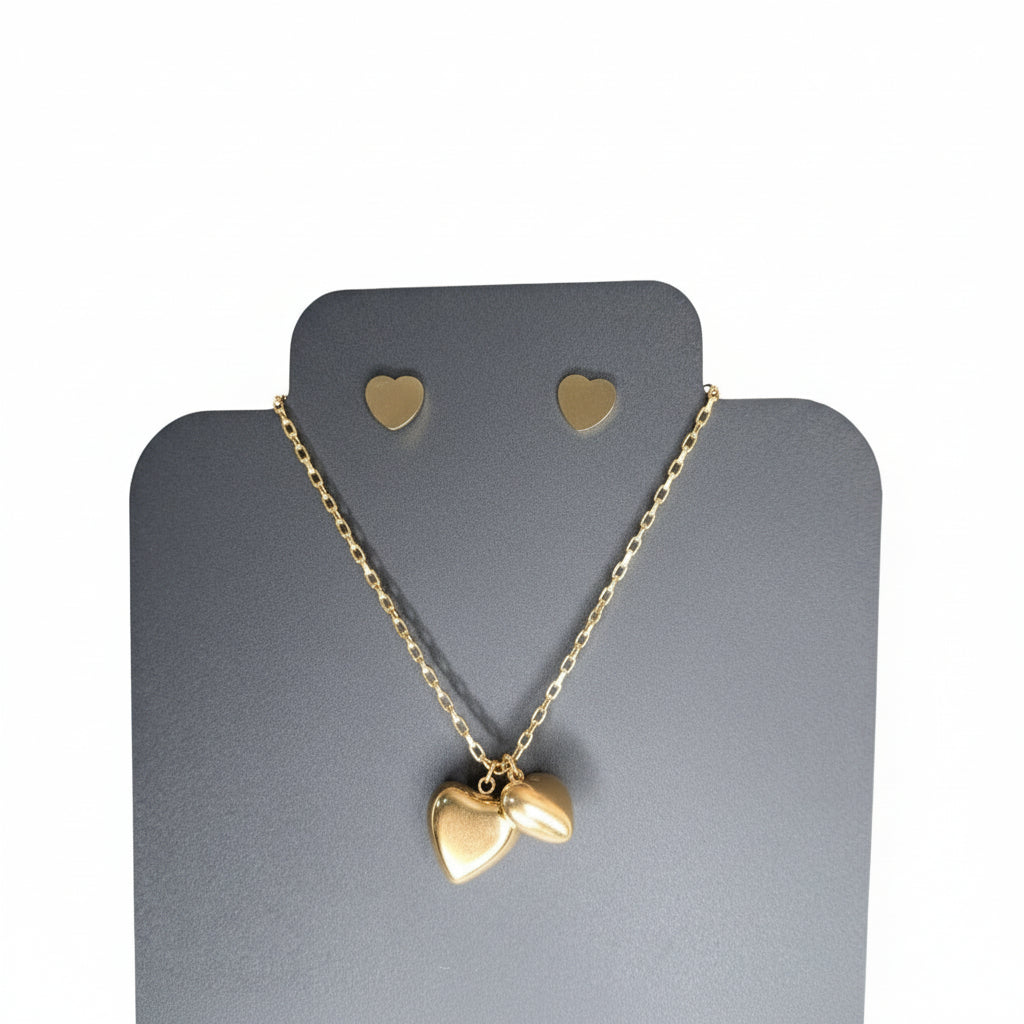 Zuli.MX Set Collar Aretes Corazon