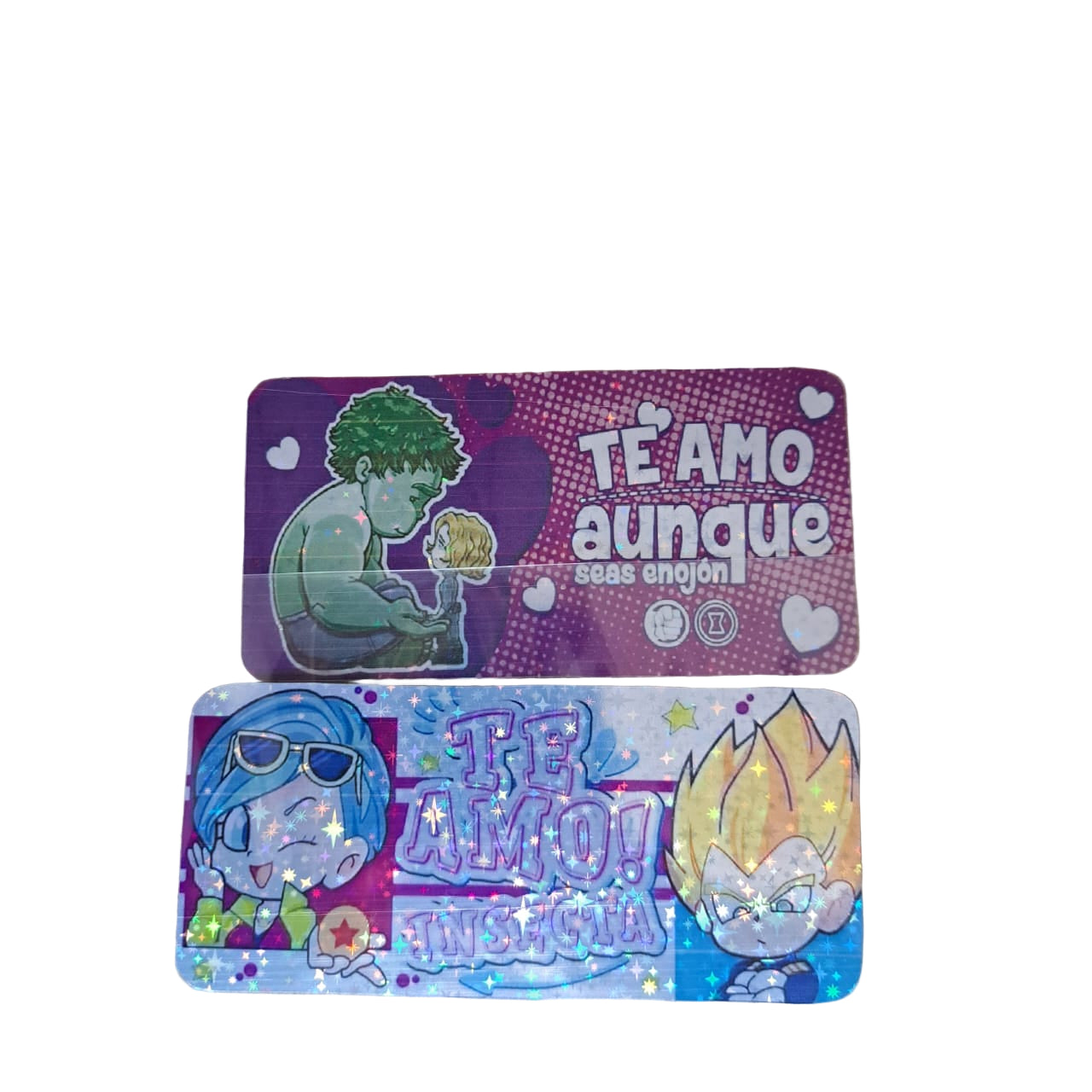 Smokey Design MTY Stickers Olograficos Rectangulares