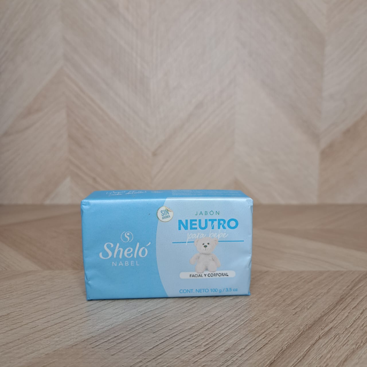 EF Shelo Nabel Jabon Bebe Neutro Azul