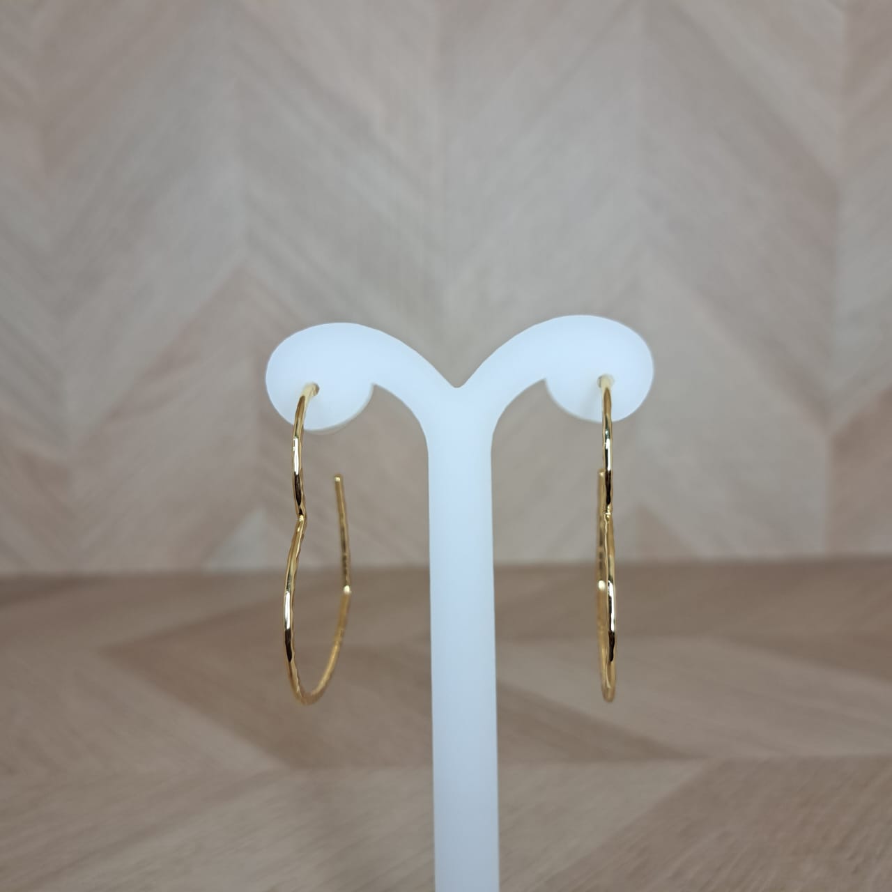 Joyeria Nice Aretes Dorados Corazon