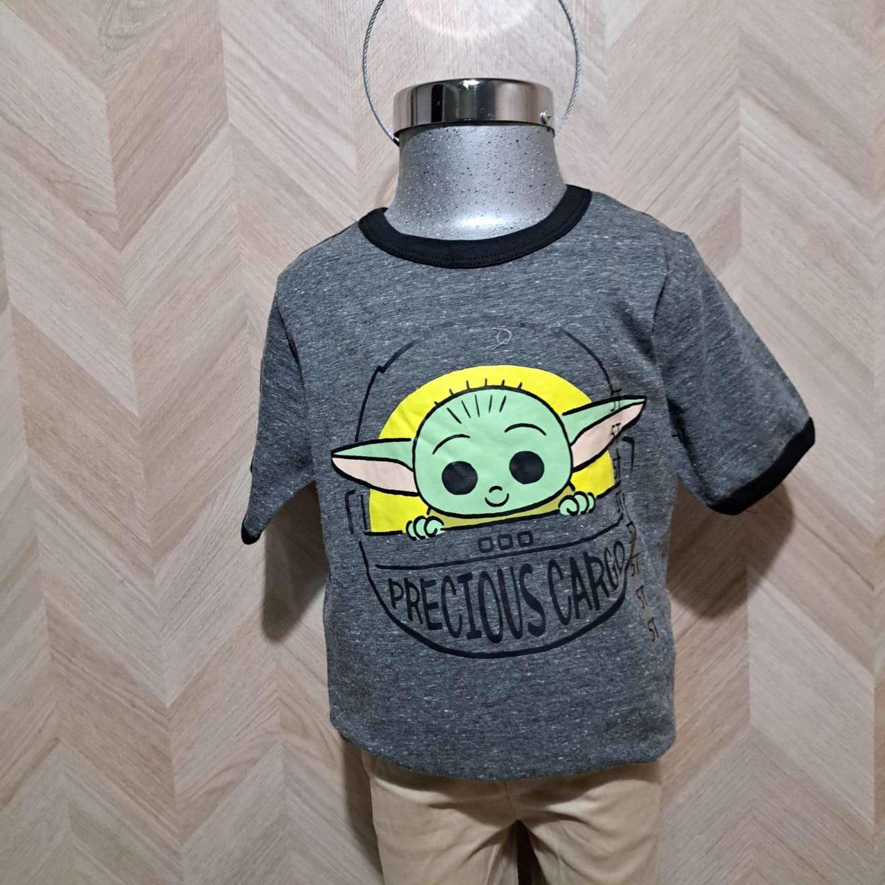 Panditastyle Playera BabyY Gris