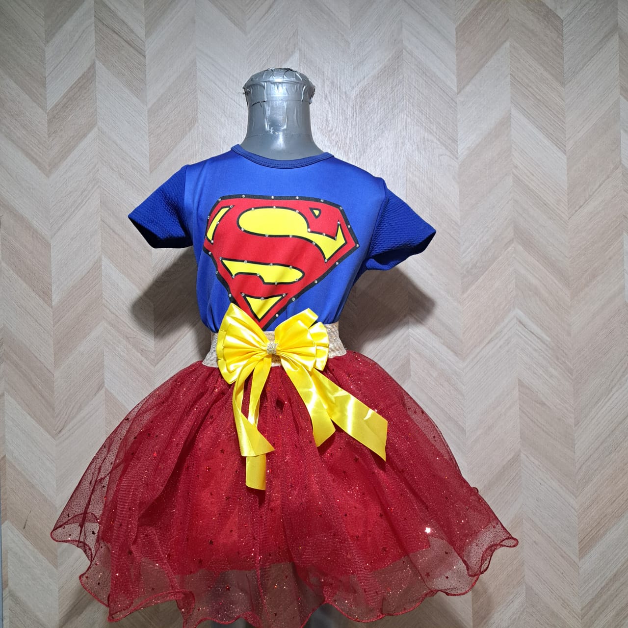 Cenicienta Conjunto Tutu SGirl Azul Rojo