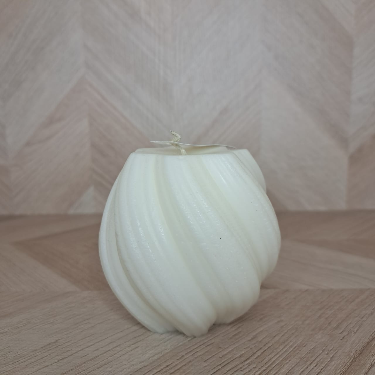 Velas Orquidea Vela Torbellino Blanco