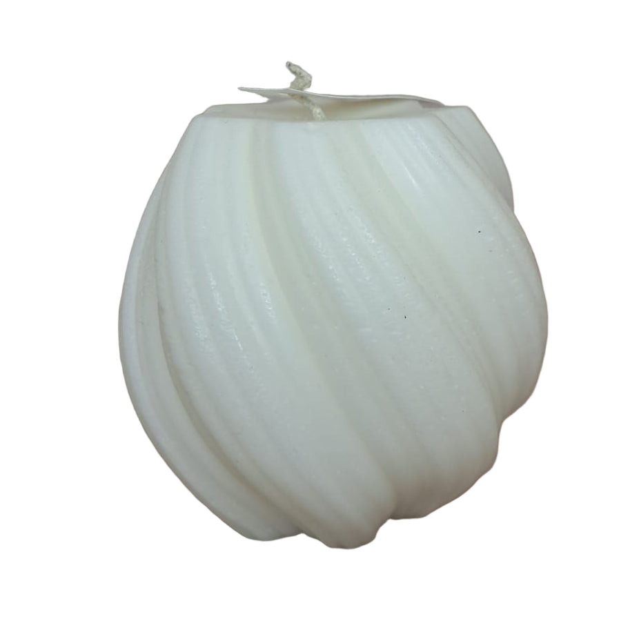 Velas Orquidea Vela Torbellino Blanco