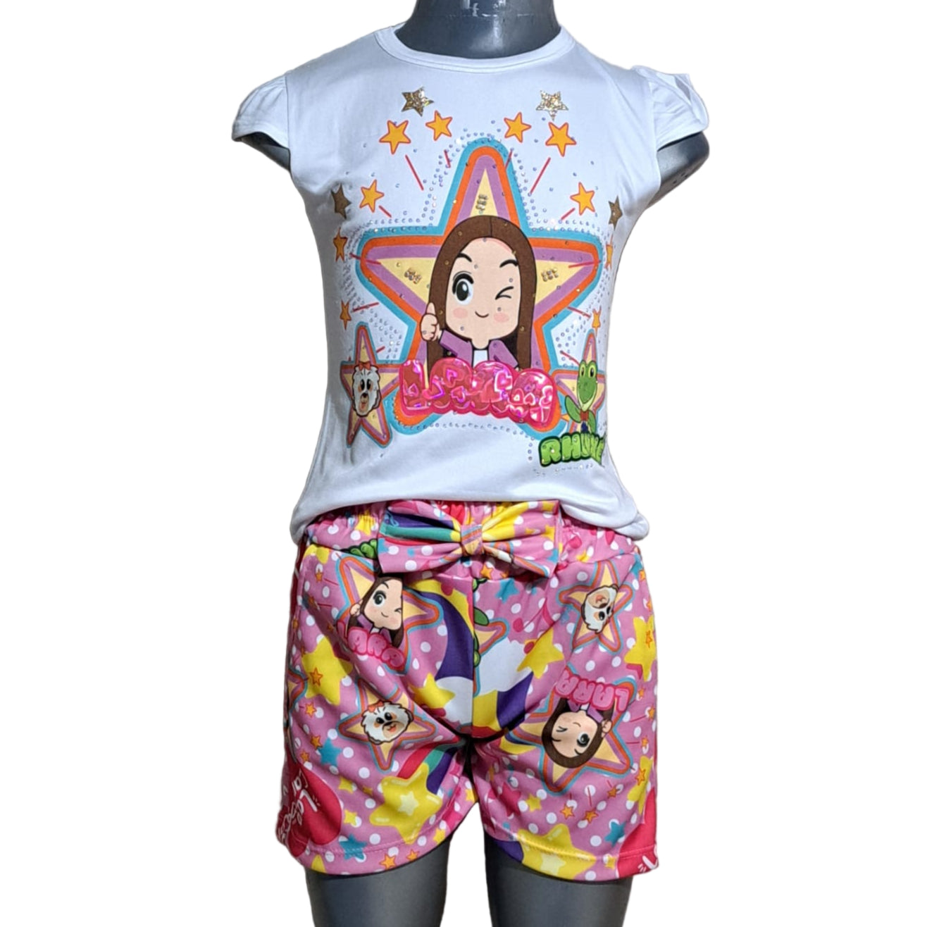 Creativos Kids Conjunto Short Blusa LCampos