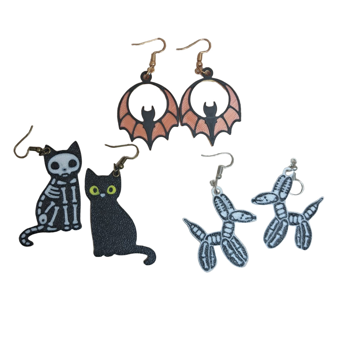 Mrs.FoxStudio Aretes 3D