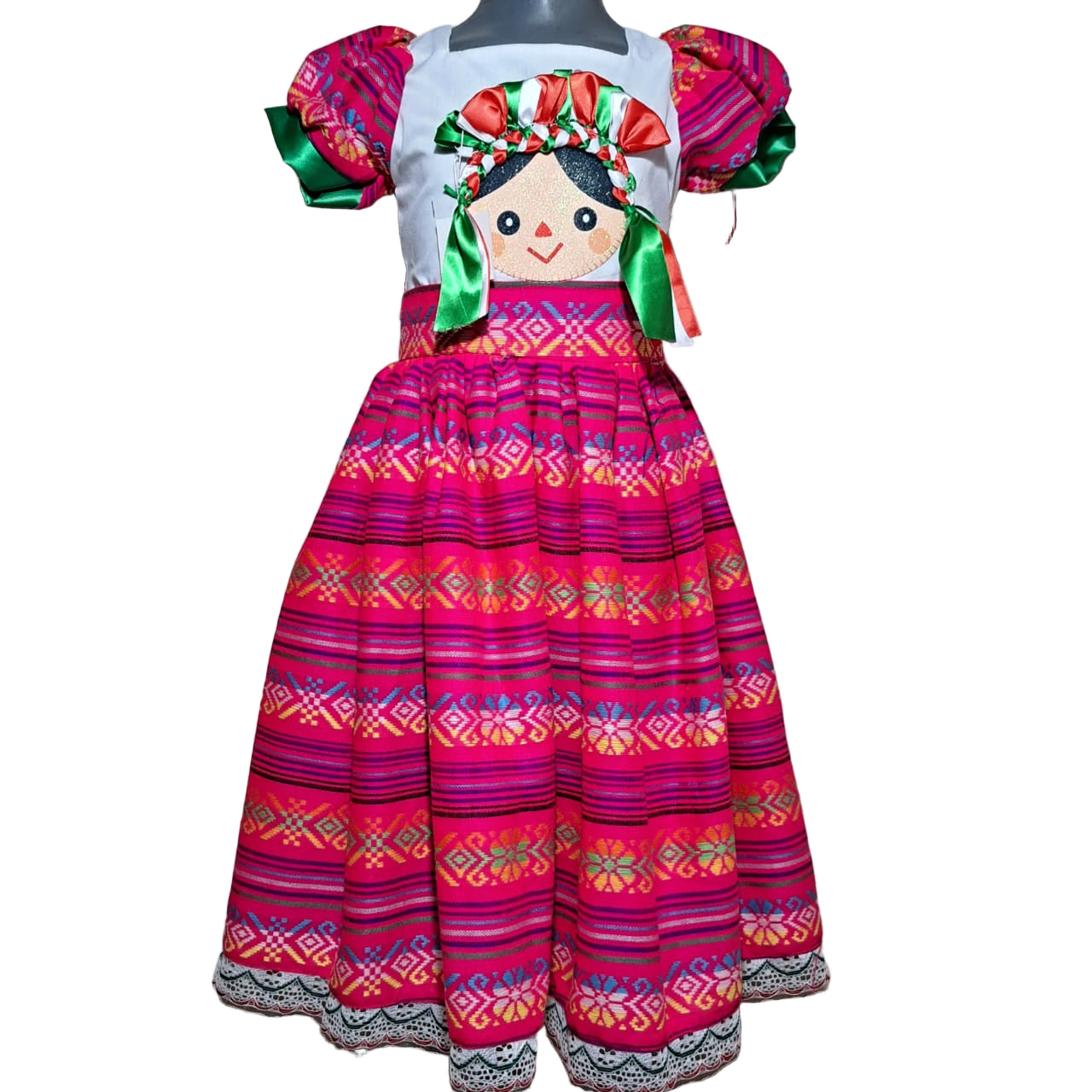 NVI Vestido LL Patrios Rosa