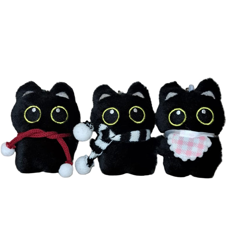 SAMI Llaveros Gato Negro