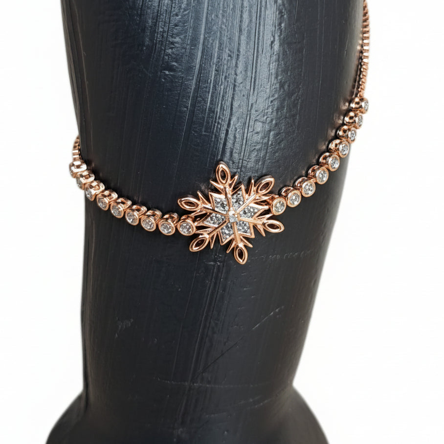 CBM KATE SPADE Pulsera Golden Copo Nieve Brillos