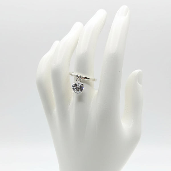 Nomada Joyeria Anillo Corazon Colgante
