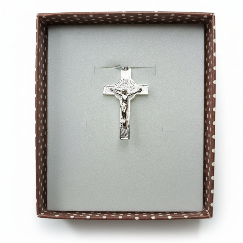 Nomada Joyeria Dije Cruz Cristo San Benito