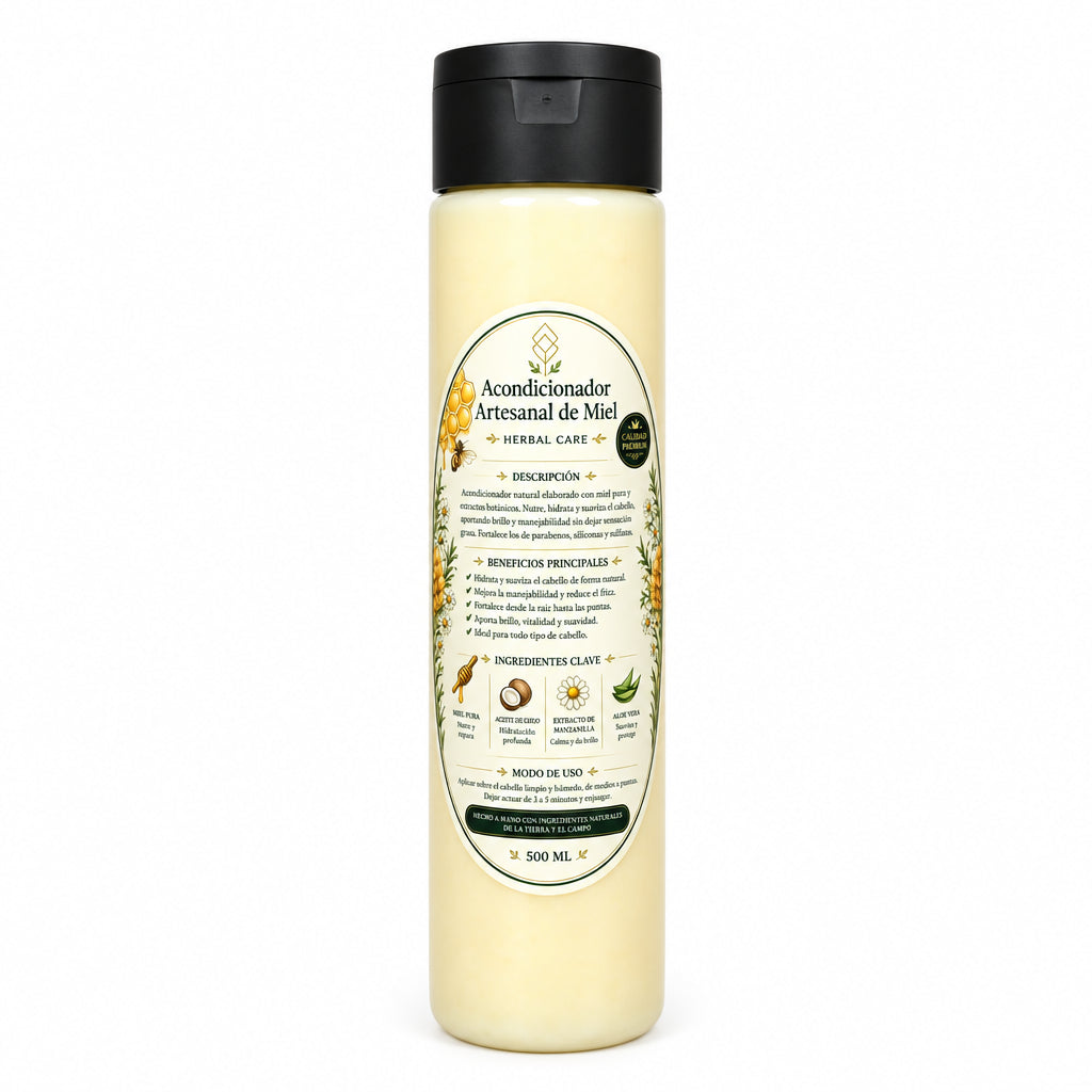 HerbalCare Acondicionador Miel Artesanal