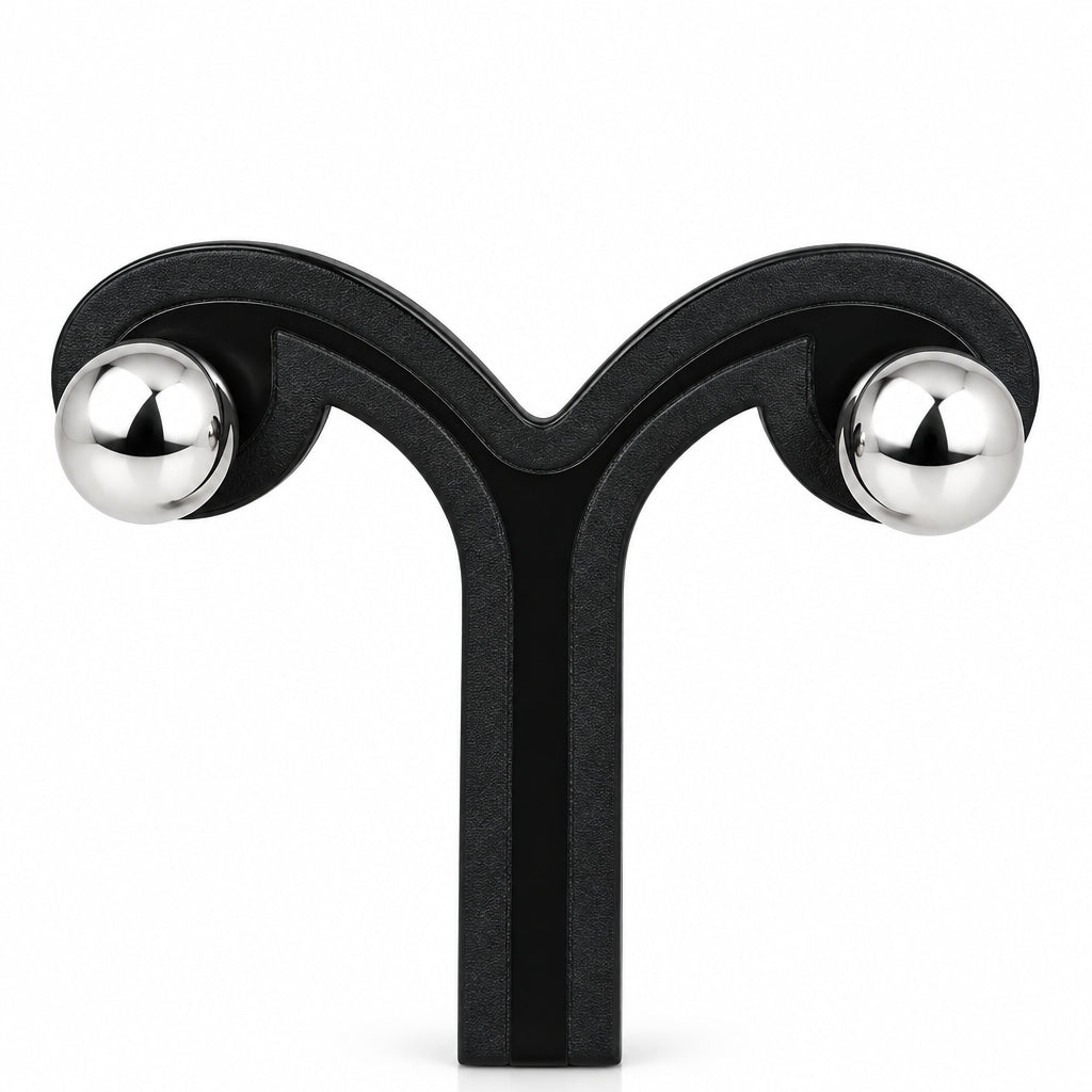 Joyeria Nice Aretes Poste Esfera Pulida Baño Rodio
