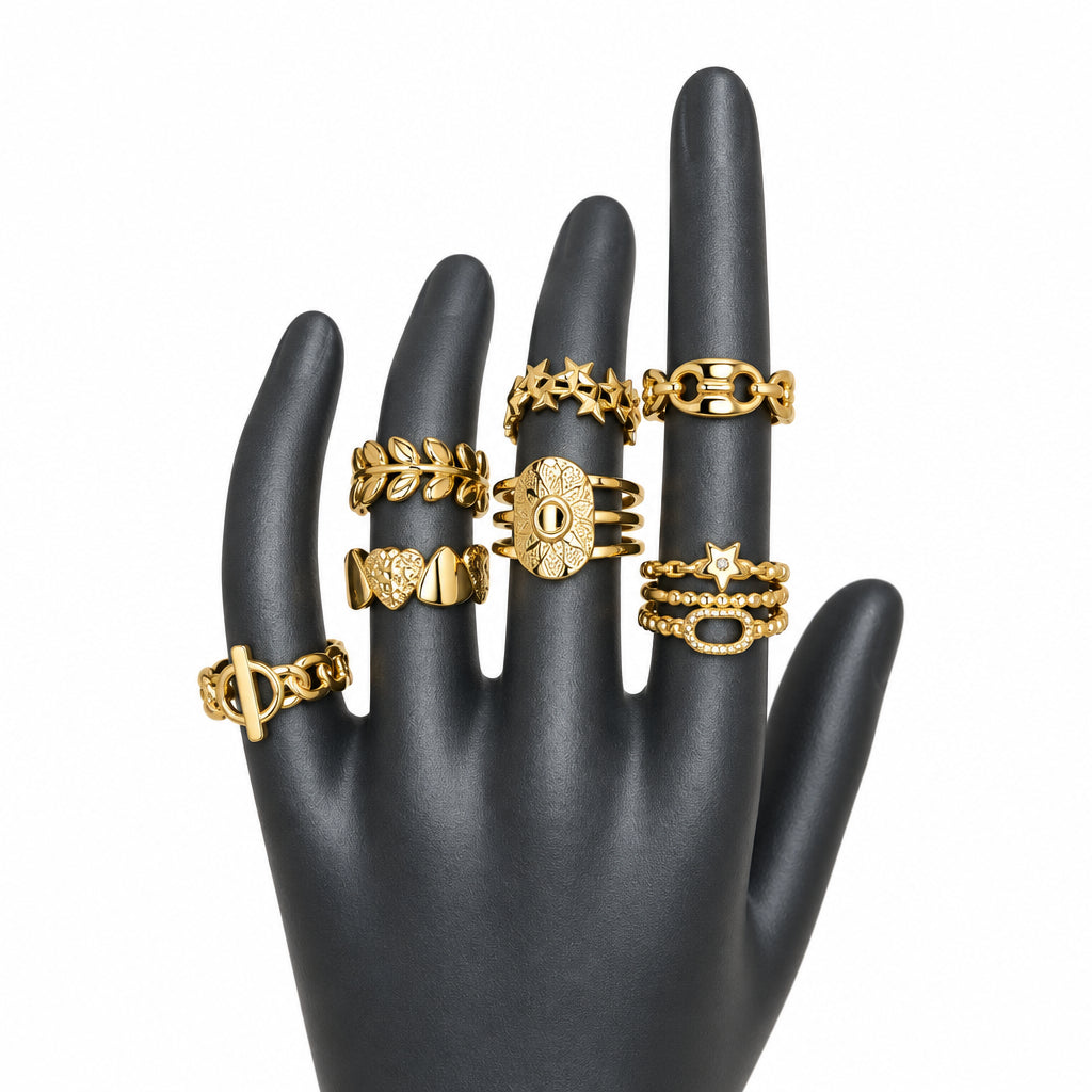 Ms Glam Anillos Diferentes Estilos