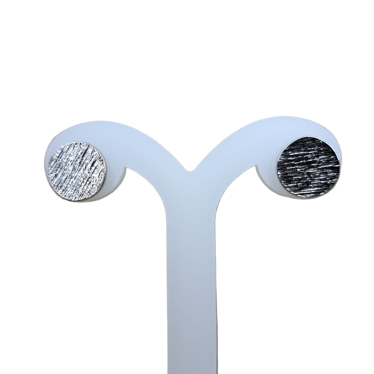 Joyeria Nice Aretes Plateados Redondos
