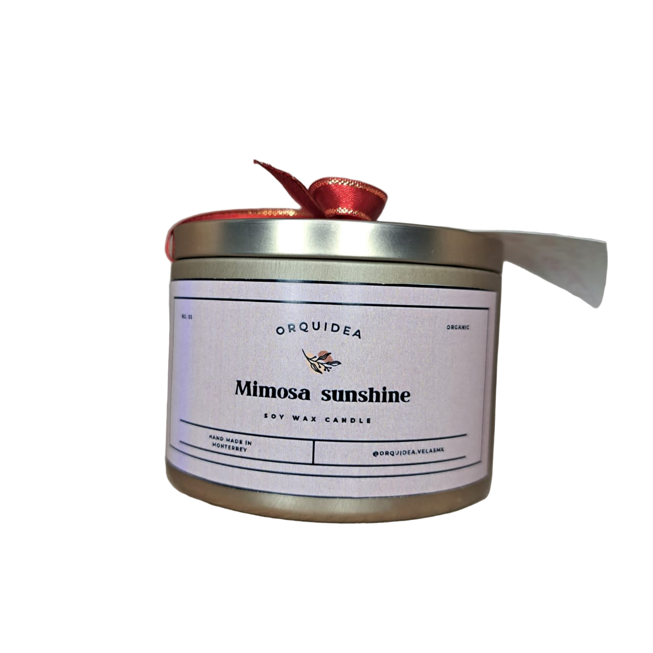 Velas Orquidea Velas Vasos Metalicos