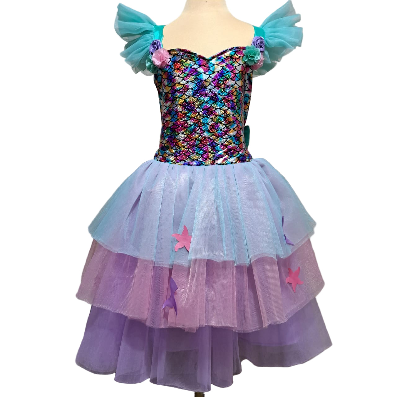 NVI Vestido Sirena Gala Colores