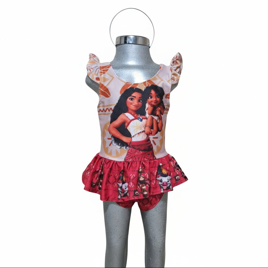 Cenicienta Traje Bano Moana