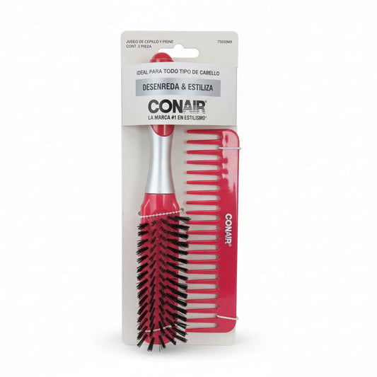 AH GiftShop  Juego Cepillo Peine Conair