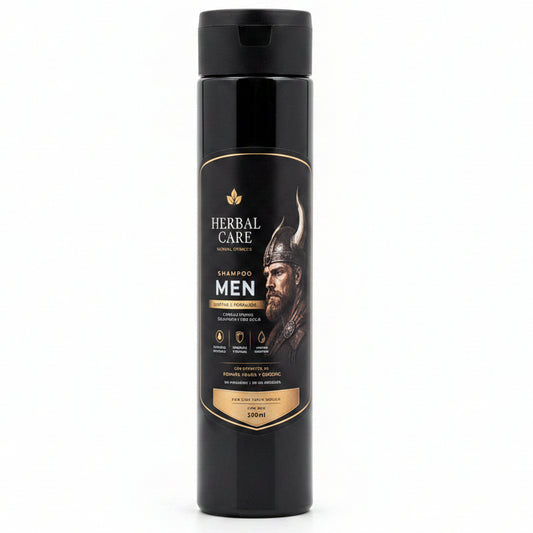 HerbalCare Shampoo Caballero Natural Artesanal