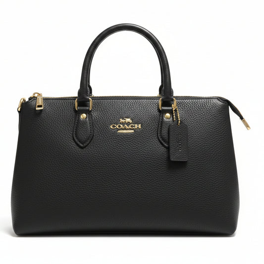 CBM COACH Bolsa Negra Mano