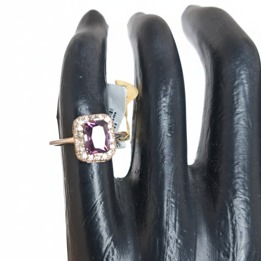 Flawers Peace Anillos Solitario Plata