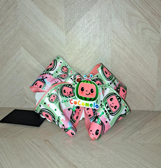 Moños para Niña Estampado Frutas
