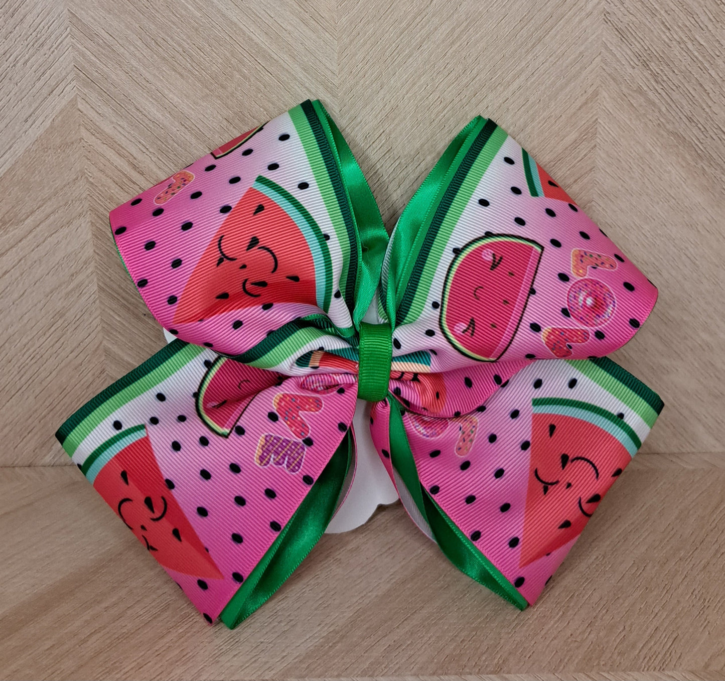 Moños para Niña Estampado Frutas