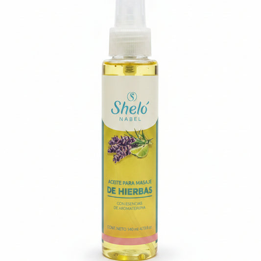 CBM Shelo Nabel Aceite masaje Hierbas