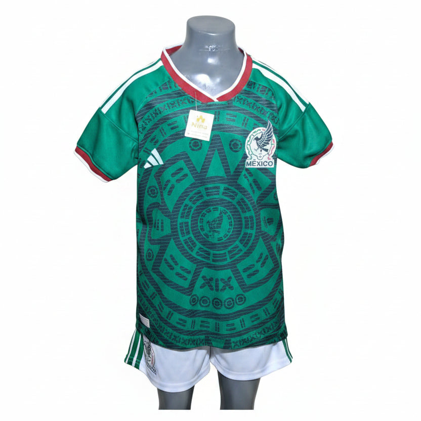 NVI Vestido Conjunto Playera Short Seleccion Verde