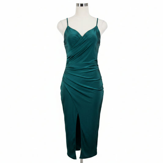 CarolinaBoutique Vestido Fiesta Verde