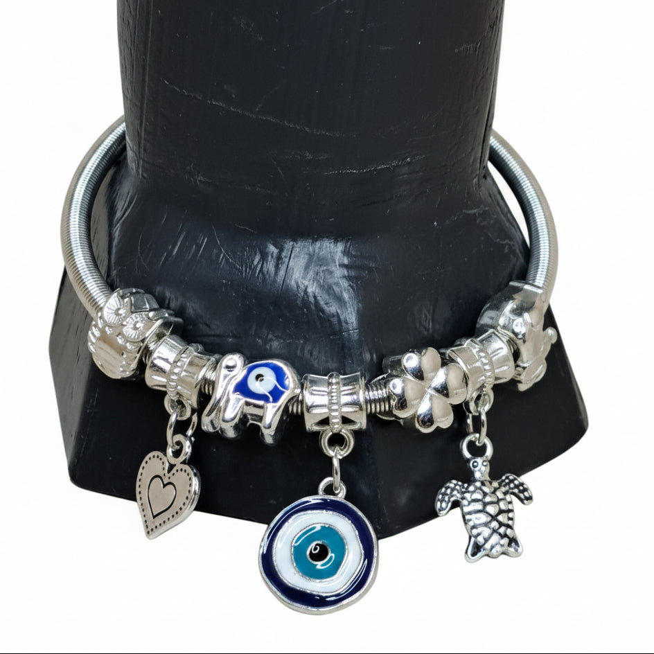 Joyeria Val Pulsera Ojo Azul