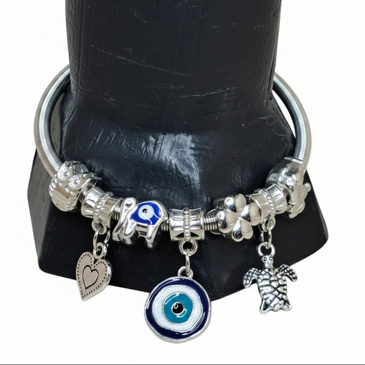 Joyeria Val Pulsera Ojo Azul